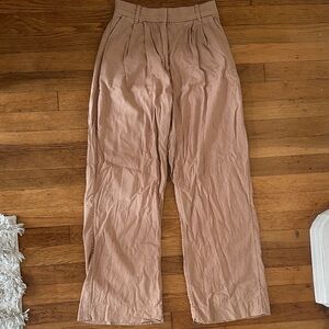 Abercrombie Linen Wide Leg Pants